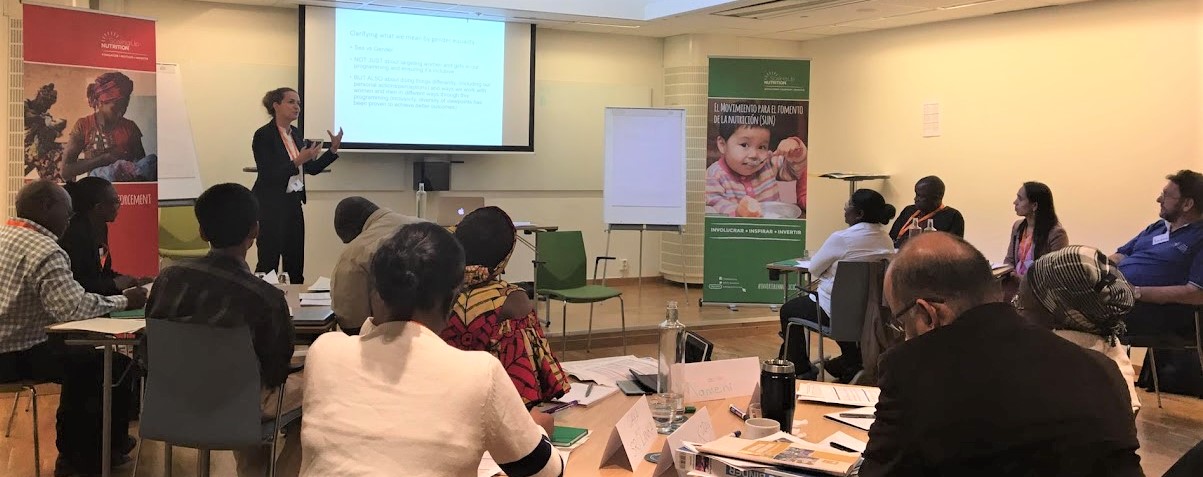 Alina Workshop Stockholm_jpeg_cropped - Nutrition International Alina leading workshop