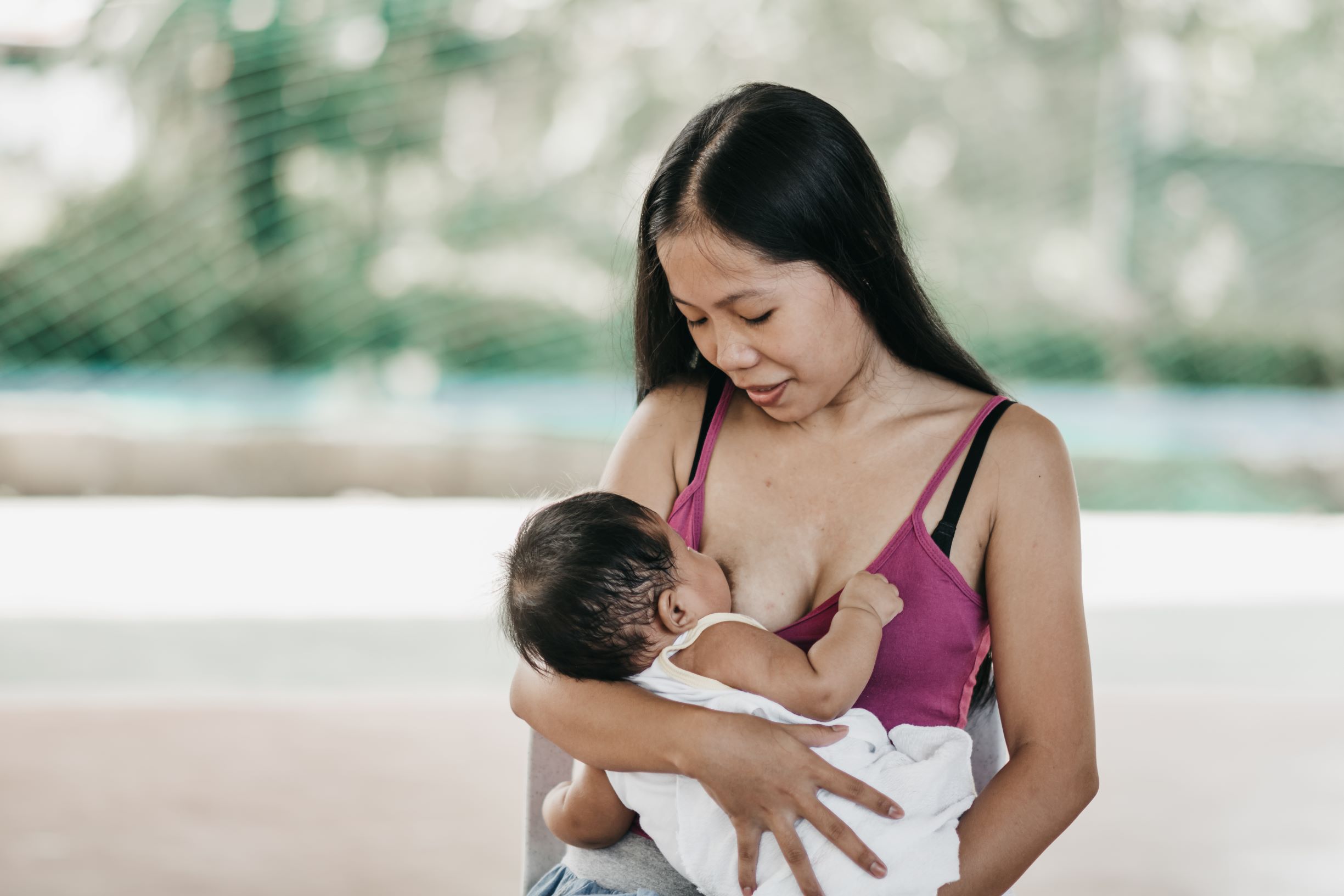 Asher John 3 m_old and Camela Subillaga - Nutrition International Asher John 3 m_old and Camela Subillaga