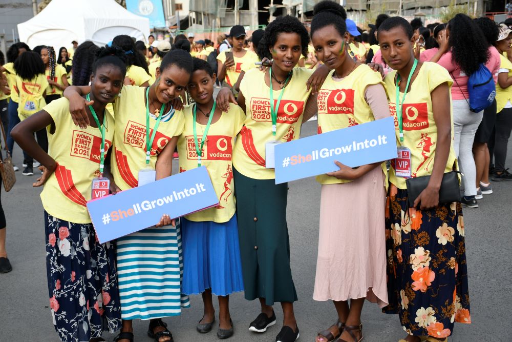 - Nutrition International She'll Grow Into It campaign at the Great Ethiopian Run