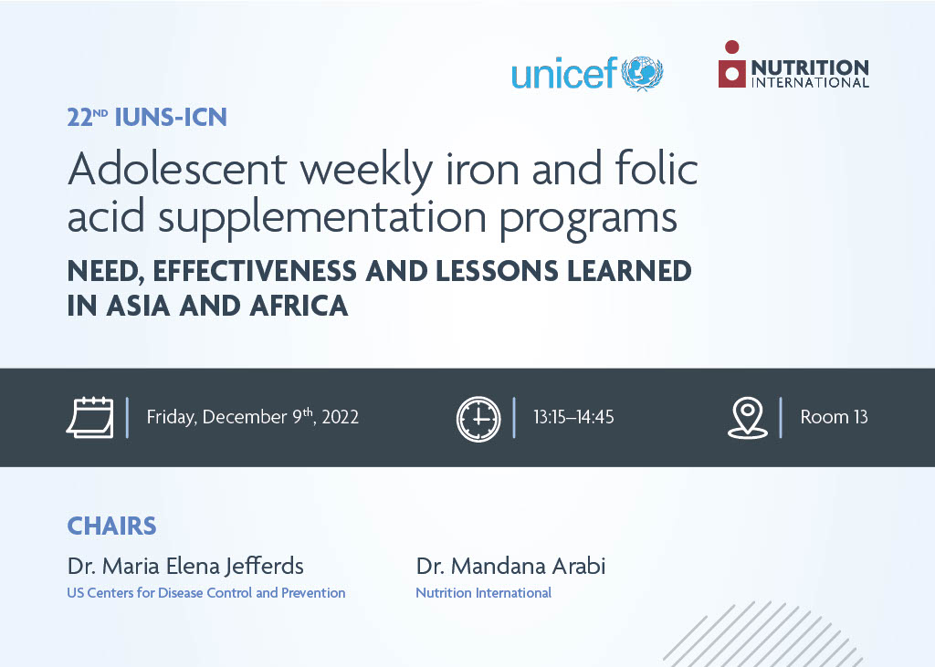 IUNS Conference Postcard #11024_1 - Nutrition International