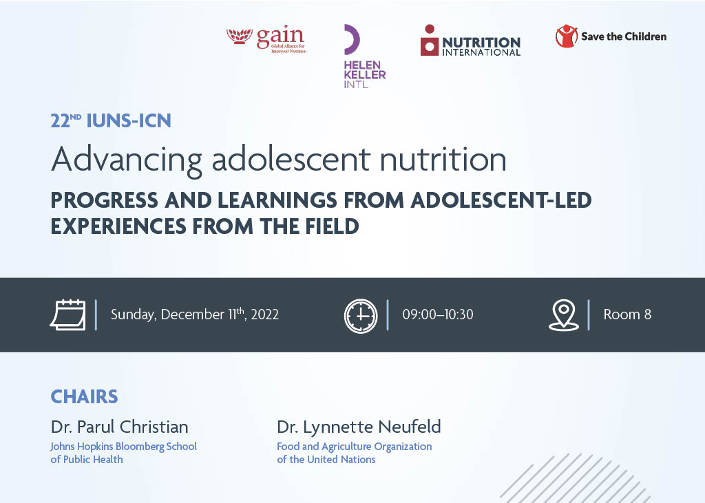 IUNS Conference Postcard #21024_1 - Nutrition International